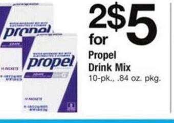 ACME Propel Drink Mix offer