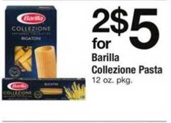 ACME Barilla Collezione Pasta offer