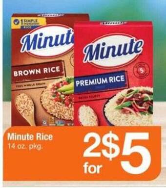 ACME Minute Rice offer