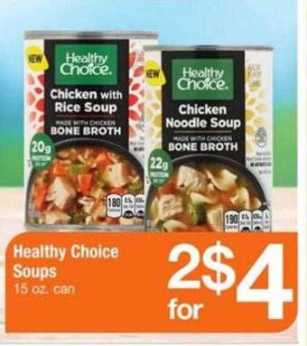 ACME Healthy Choice Soups offer