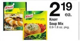 ACME Knorr Soup Mix offer