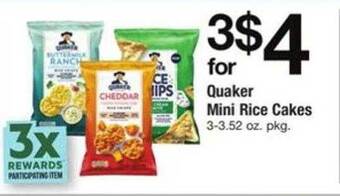 ACME Quaker Mini Rice Cakes offer