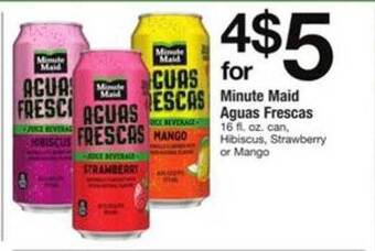ACME Minute Maid Aguas Frescas offer