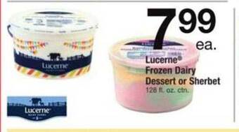 ACME Lucerne Frozen Dairy Dessert Or Sherbet offer