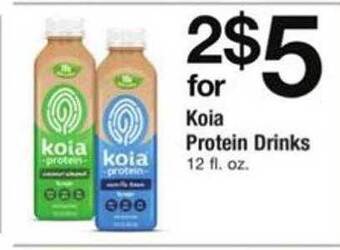 ACME Koia Protein Drinks offer