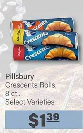 Commissary Pillsbury Crescents Rolls offer