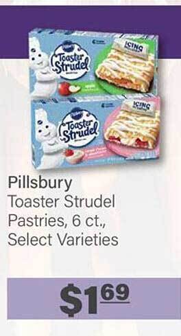 Commissary Pillsbury Toaster Strudel Pastries offer