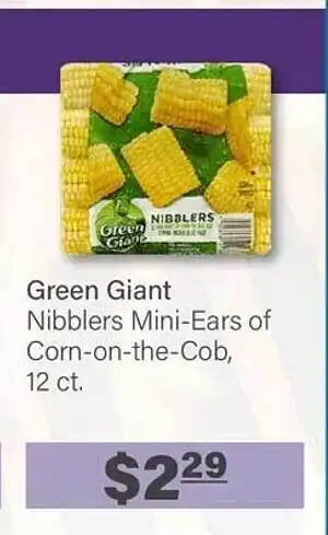 Commissary Green Giant Nibblers Mini-ears Of Corn-on-the-cob offer