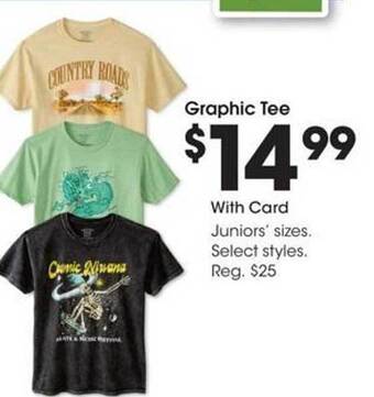 Fred Meyer Graphic Tee offer