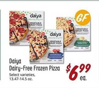 Sprouts Farmers Market Daiya Dairy-free Frozen Pizza offer