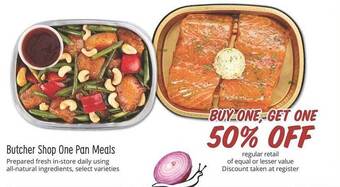 Sprouts Farmers Market Butcher Shop One Pan Meals offer