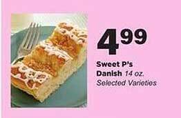 Stater Bros Sweet P's Danish offer