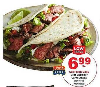 Stater Bros Beef Shoulder Carne Asada offer