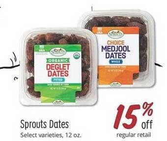 Sprouts Farmers Market Sprouts Dates offer