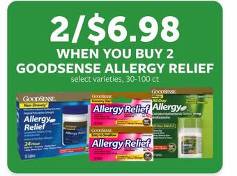 Fareway Goodsense Allergy Relief offer