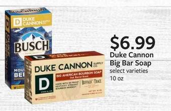Fareway Duke Cannon Big Bar Soap offer
