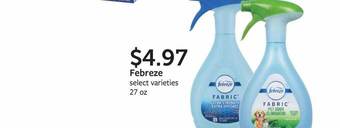 Fareway Febreze offer