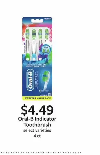 Fareway Oralb Indicator Toothbrush offer