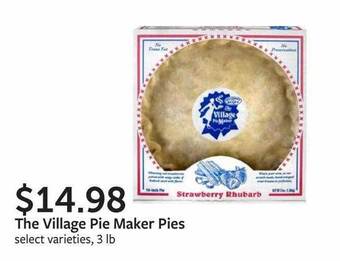 Fareway The Village Pie Maker Pies offer
