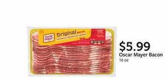 Fareway Oscar Mayer Bacon offer