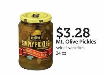 Fareway Mt Olive Pickles offer