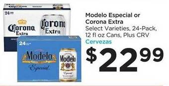 Food 4 Less Modelo Especial Or Corona Extra offer