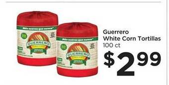 Food 4 Less Guerrero White Corn Tortillas offer