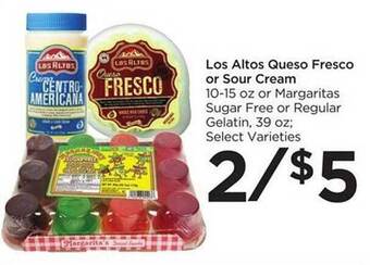 Food 4 Less Los Altos Queso Fresco Or Sour Cream offer