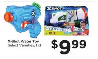Food 4 Less Xshot Water Toy offer