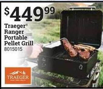 Ace Hardware Traeger Ranger Portable Pellet Grill offer