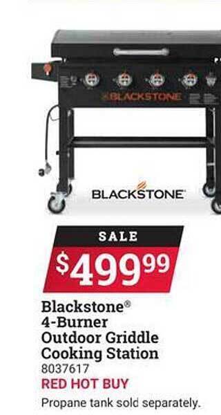 Ace Hardware Blackstone 4-burner Outdoor Griddle Cooking Station offer