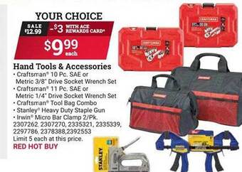 Ace Hardware Hand Tools & Accessories offer