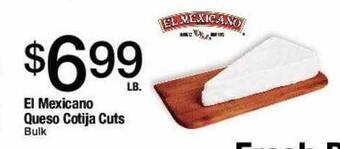 Jons International El Mexicano Queso Cotija Cuts offer