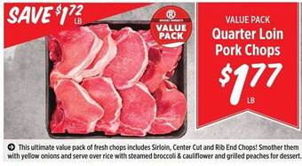 Rouses Quarter Loin Pork Chops offer