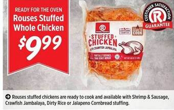 Rouses Rouses Stuffed Whole Chicken offer
