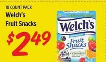 Rouses Welch's Fruit Snacks offer