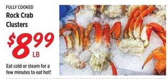 Rouses Rock Crab Clusters offer