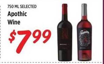Rouses Apothic Wine offer