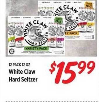 Rouses White Claw Hard Seltzer offer