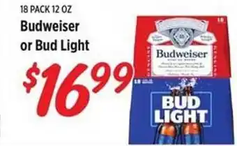 Rouses Budweiser Or Bud Light offer