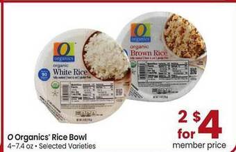 Safeway O Organics Rice Bowl offer