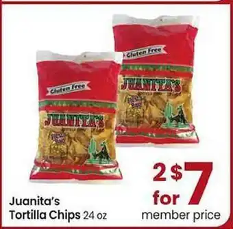 Safeway Juanita's Tortilla Chips offer