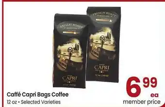 Safeway Caffé Capri Bags Coffee offer