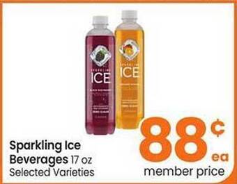 Safeway Sparkling Ice Beverages offer