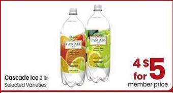 Safeway Cascade Ice offer