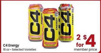 Safeway C4 Energy offer
