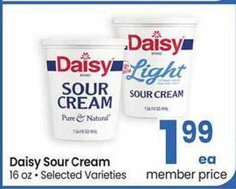 Safeway Daisy Sour Cream offer
