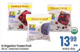 Safeway O Organics Frozen Fruit offer