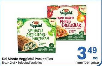 Safeway Del Monte Veggieful Pocket Pies offer