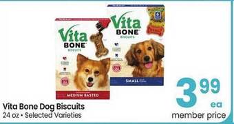 Safeway Vita Bone Dog Biscuits offer